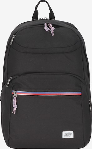 American Tourister Backpack 'Upbeat' in Black: front