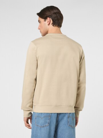 FILA Sweatshirt 'BIELLA regular crewneck sweatshirt' in Beige