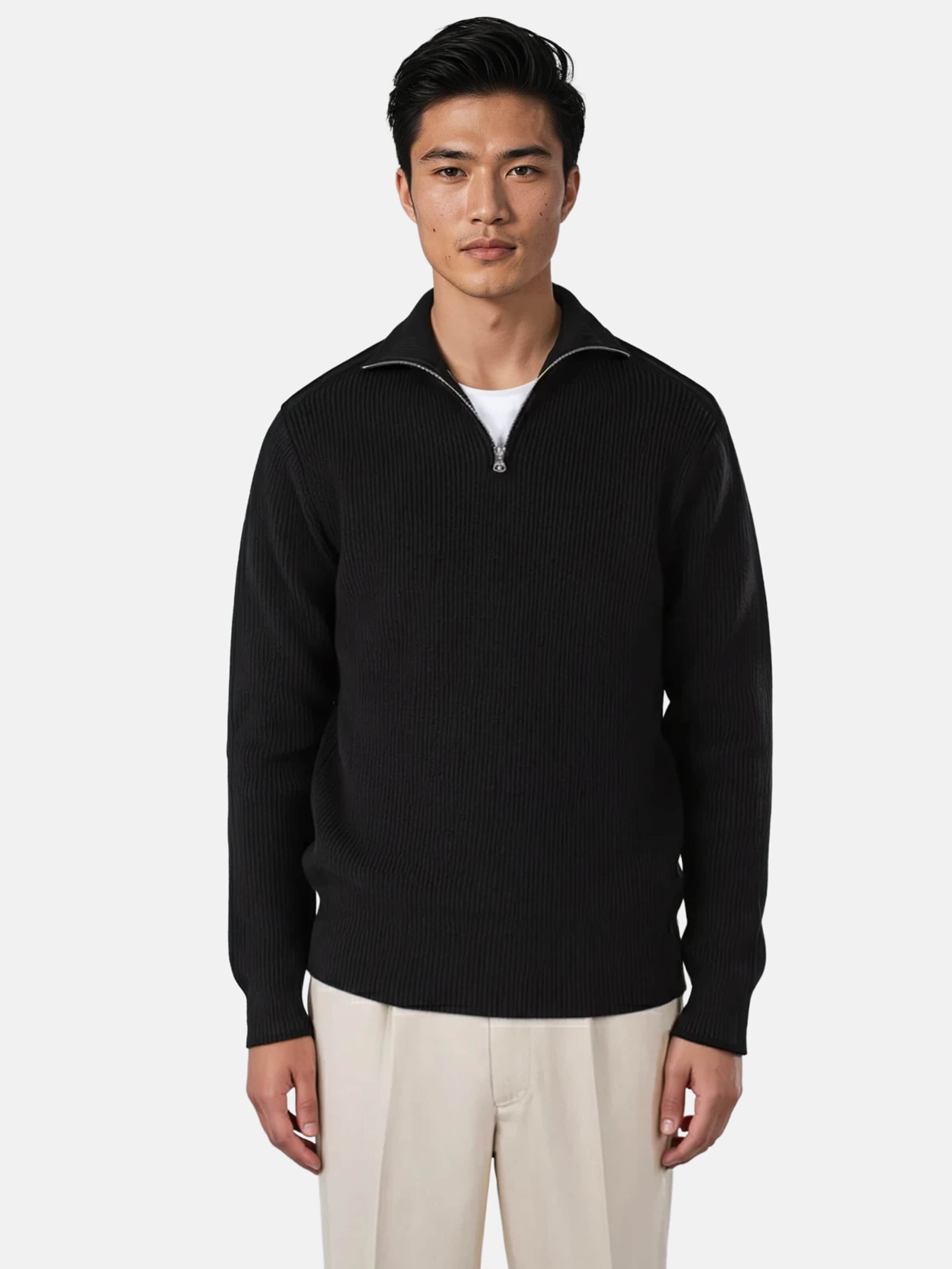 Ciszere Pullover 'Reuben'‌‌‌‌‌‌‌ in Schwarz: Vorderseite