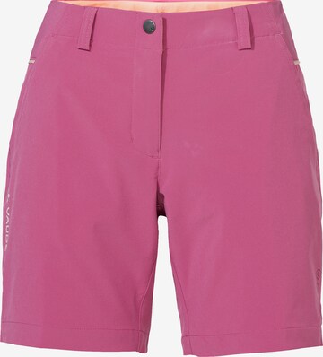 VAUDE Regular Sportbroek 'Skomer STS III' in Roze: voorkant