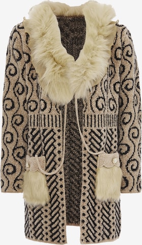 faina Strickjacke in Beige: Vorderseite