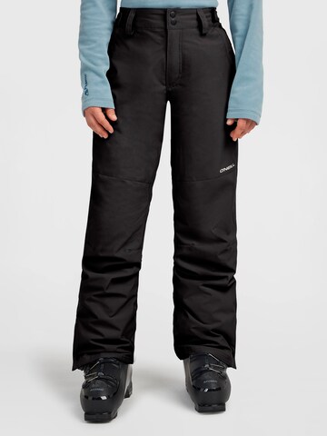 Regular Pantalon outdoor O'NEILL en noir : devant