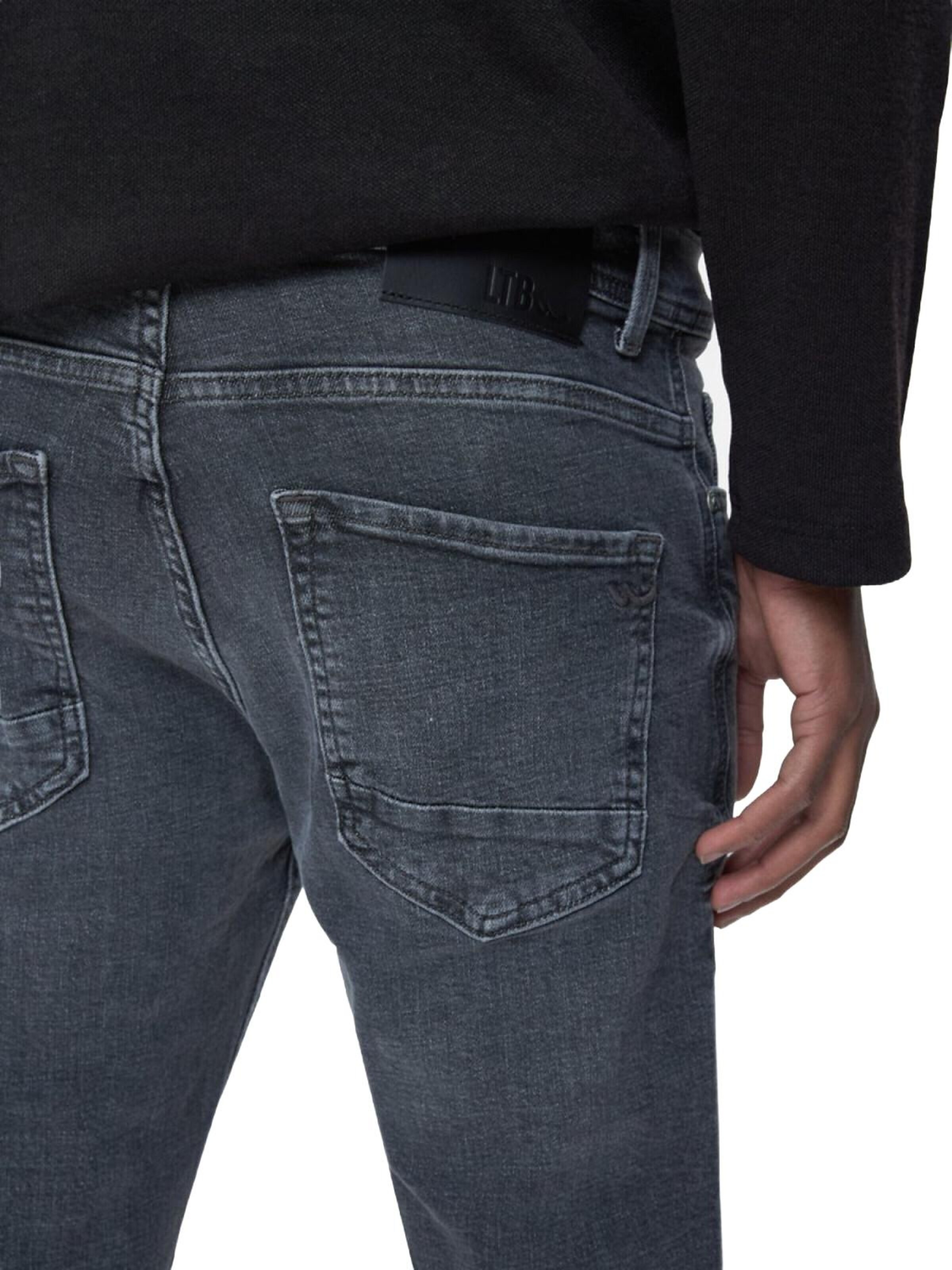 LTB Jeans - Skinny Vaquero 'LTB Jeans Jumy Skinny Leg Mid Waist Jeanshose' en gris