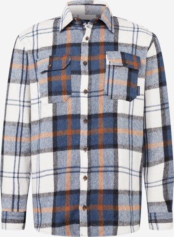 North Sails Regular fit Button Up Shirt in Blue: front