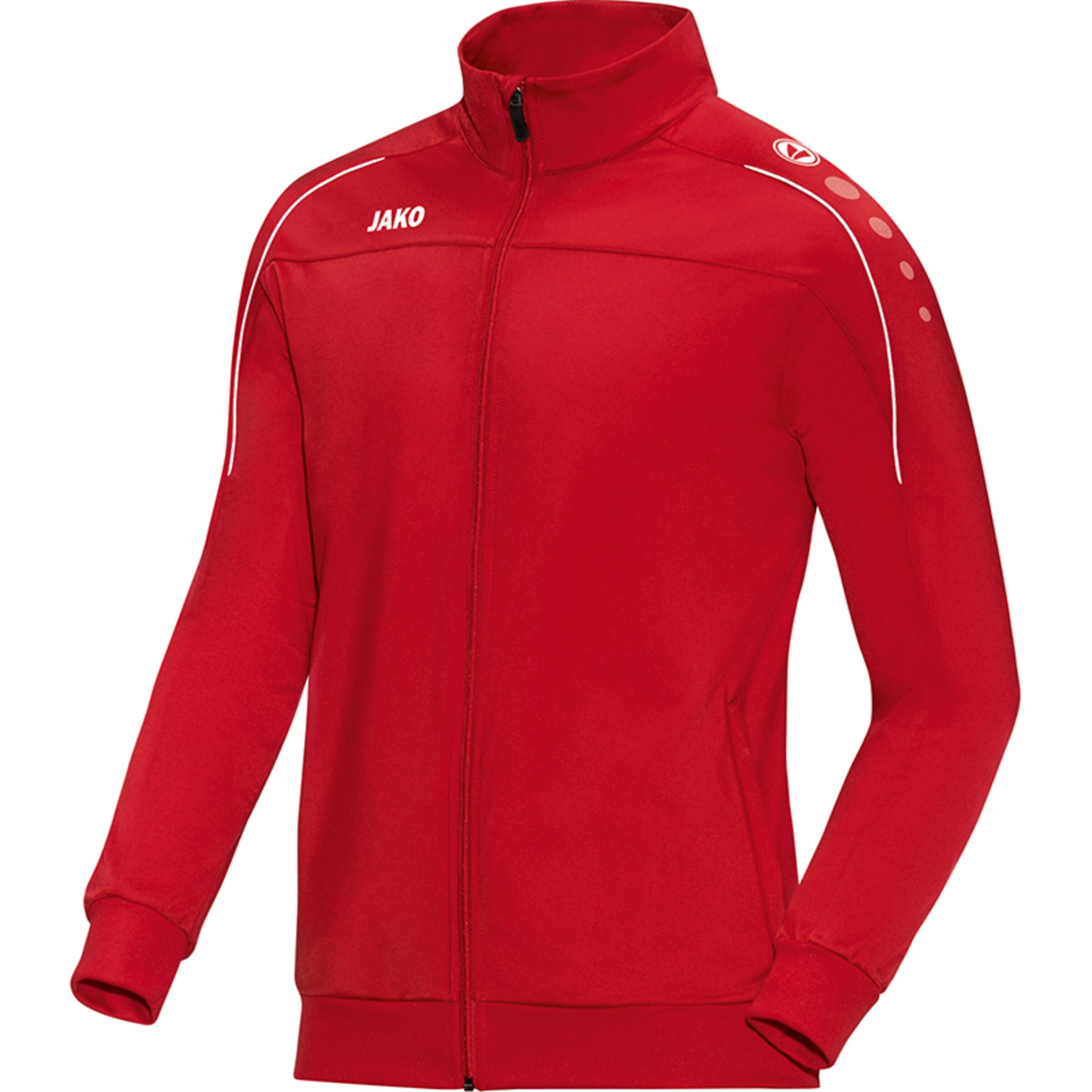 JAKO Trainingsjacke 'Classico' in Rot: Vorderseite