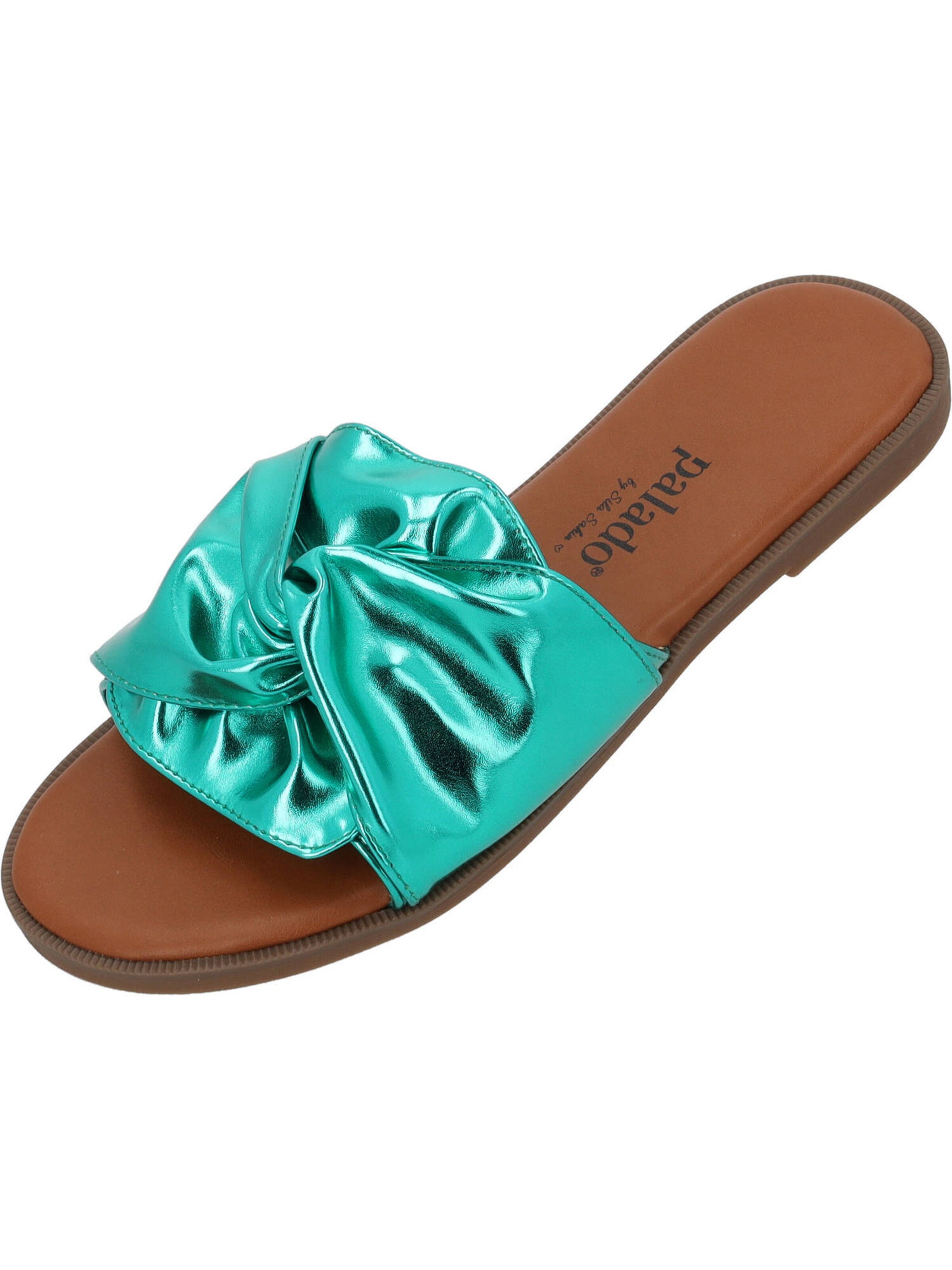 Mule 'Namar by Sila Sahin' Palado by Sila Sahin en vert : devant