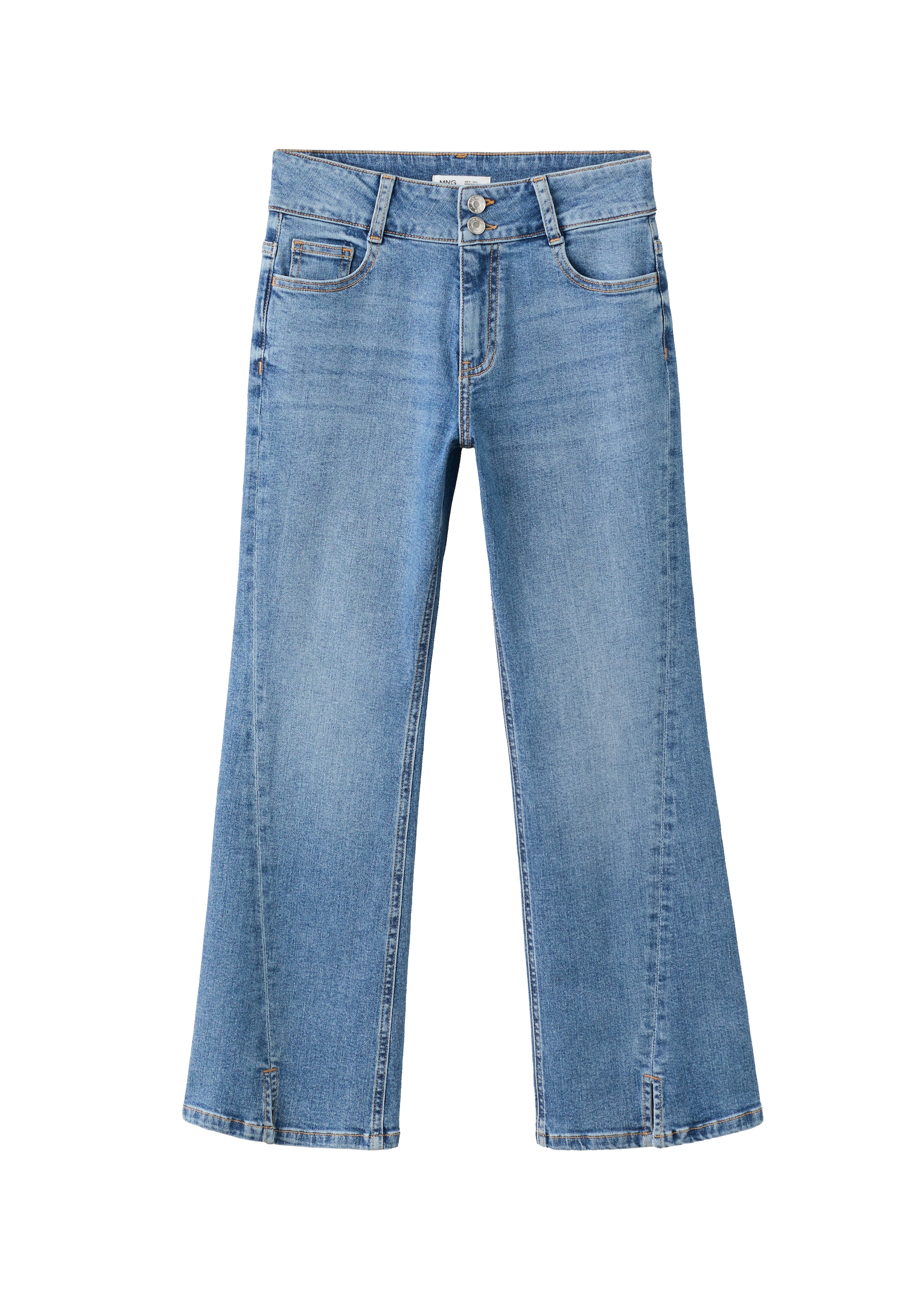 MANGO KIDS Jeans in Blue: front