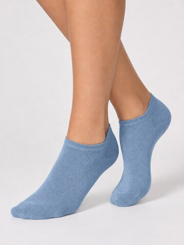 sockenkauf24 Füßlinge 'Sneaker Socken'‌‌‌‌‌ in Grau: Vorderseite