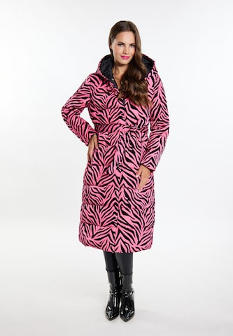 faina Χειμερινό παλτό 'Zitha' σε ροζ: μπροστά