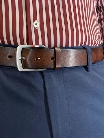 Ceinture 'B.S.W.K 6769cv001' BSWK en marron : devant