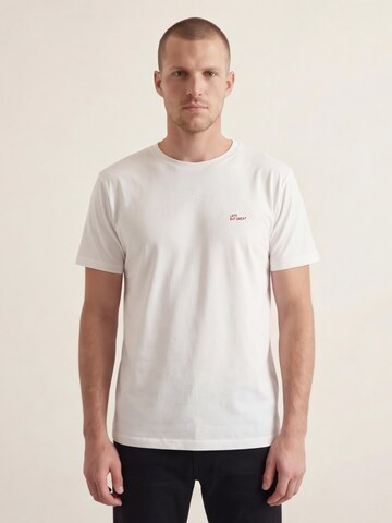 Antargo Shirt 'Embroidery T-Shirt' in White: front