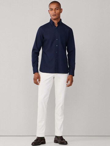 Hackett London Regular Fit Hemd in Blau
