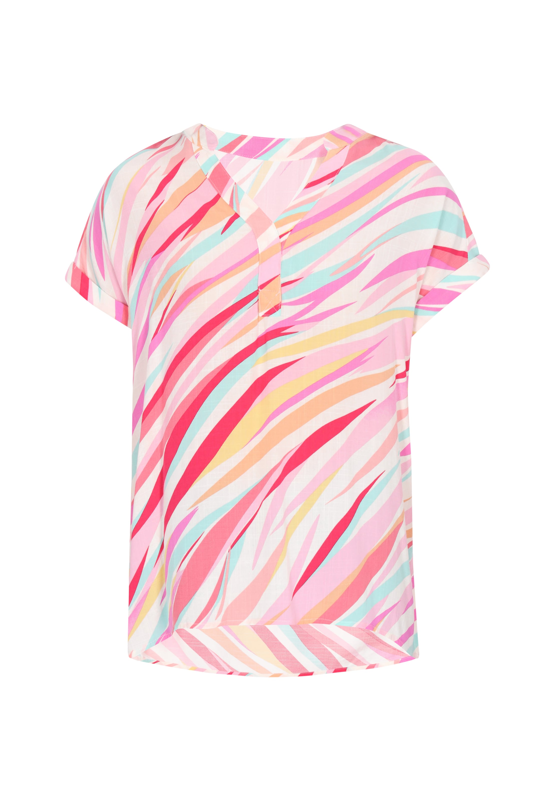 Chemisier SANIKA en rose : devant