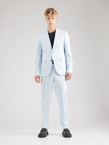 Coupe slim Costume Lindbergh en bleu : devant