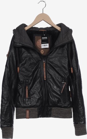 naketano Jacket & Coat in XS in Black: front
