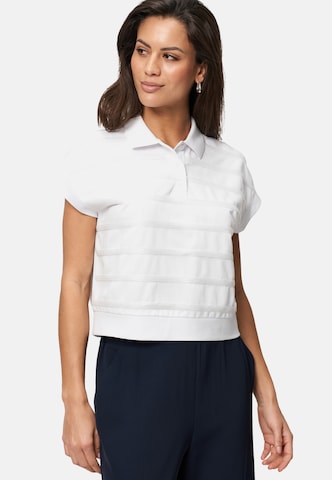 T-shirt zero en blanc : devant