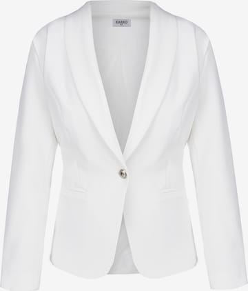 Karko Blazer 'MELA' in White: front