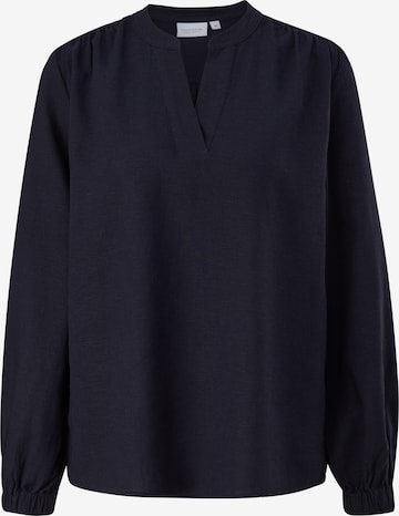 comma casual identity Blouse in Blauw: voorkant