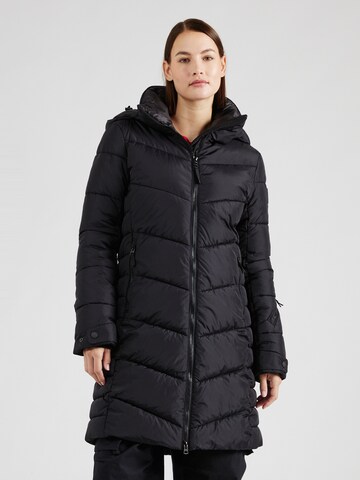 Bogner Fire + Ice Outdoormantel 'AENNY2' in Zwart: voorkant