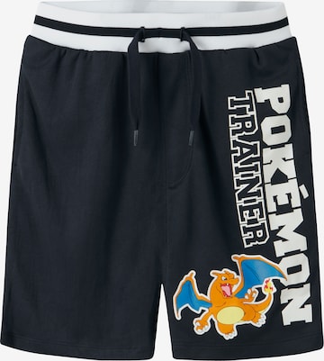 NAME IT Regular Pants 'NKMMoris Pokemon' in Blue: front
