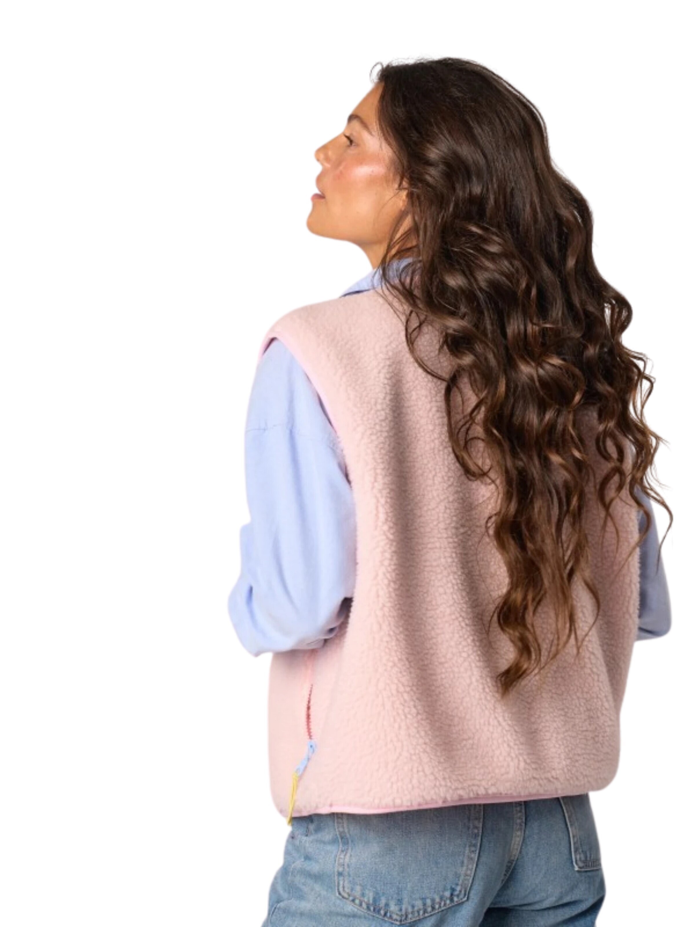 Billybelt Vest 'Sherpa Weste' in Pink