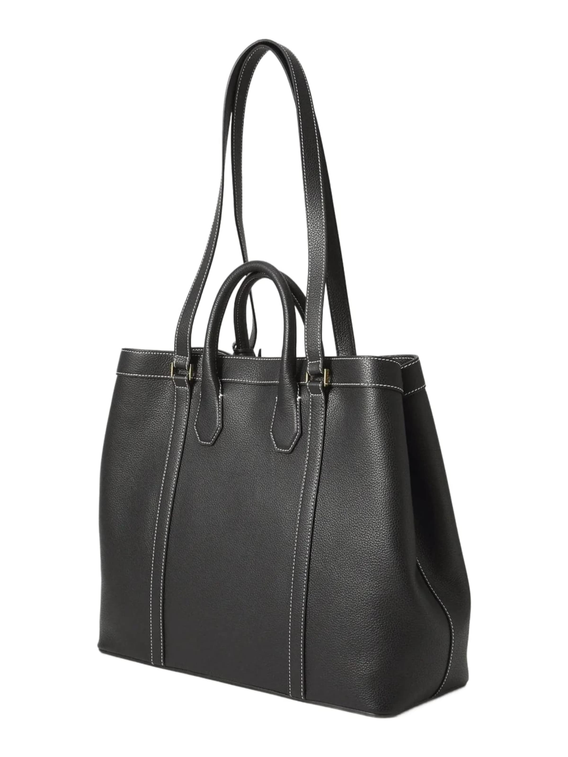 Lancel Nakupovalna torba 'Lancel Cabas L Belleville Noir' | črna barva