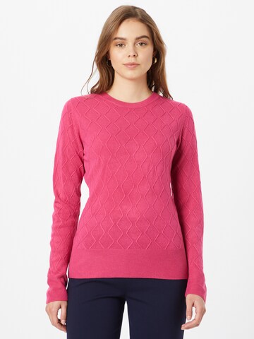 Pull-over 'Diamond' Dorothy Perkins en rose : devant