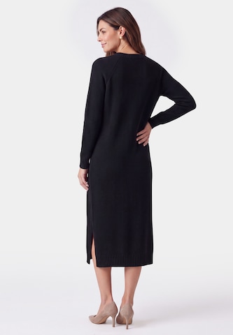 Usha Kleid in Schwarz
