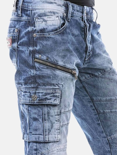 CIPO & BAXX Cargo jeans 'CD679' in 28/30 in Blue, Item view