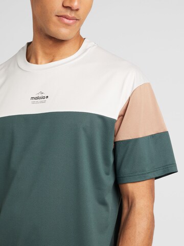 Maloja Functioneel shirt 'Obereggen' in Groen