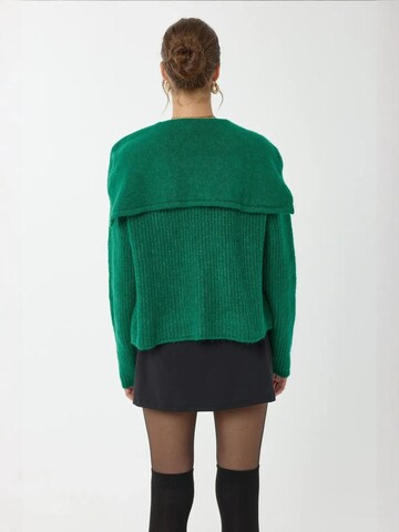 Cardigan 'Strickjacken' Hiccup en vert