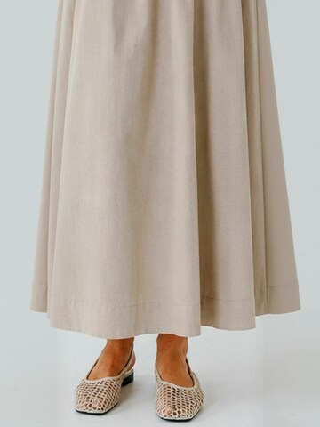 NORR Skirt ' Lesta ' in Beige