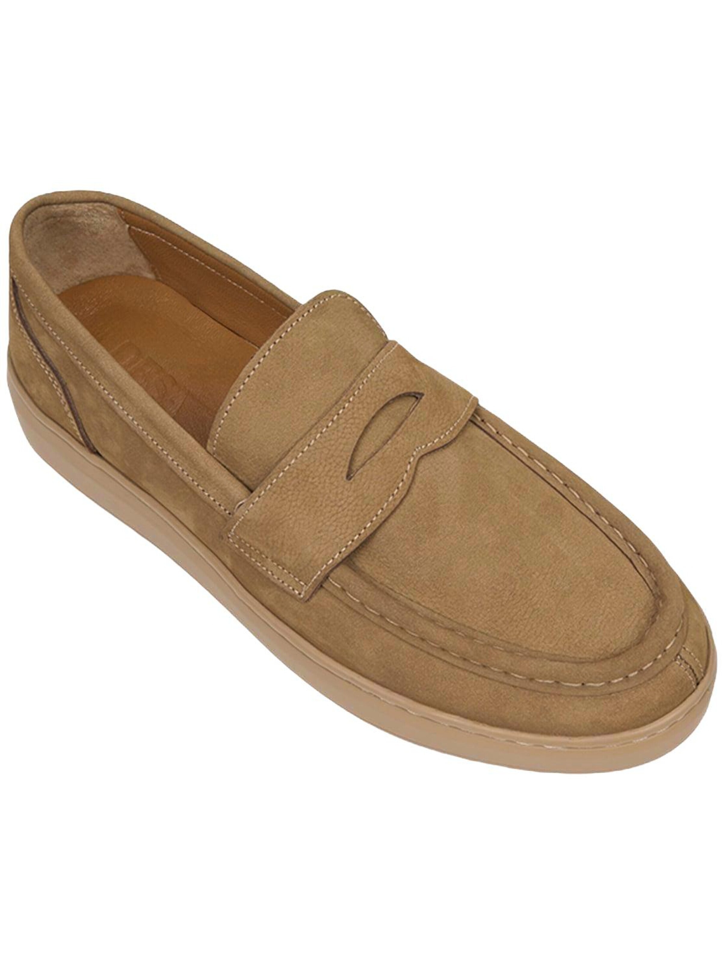 Desa Classic Flats 'Slipper' in Brown