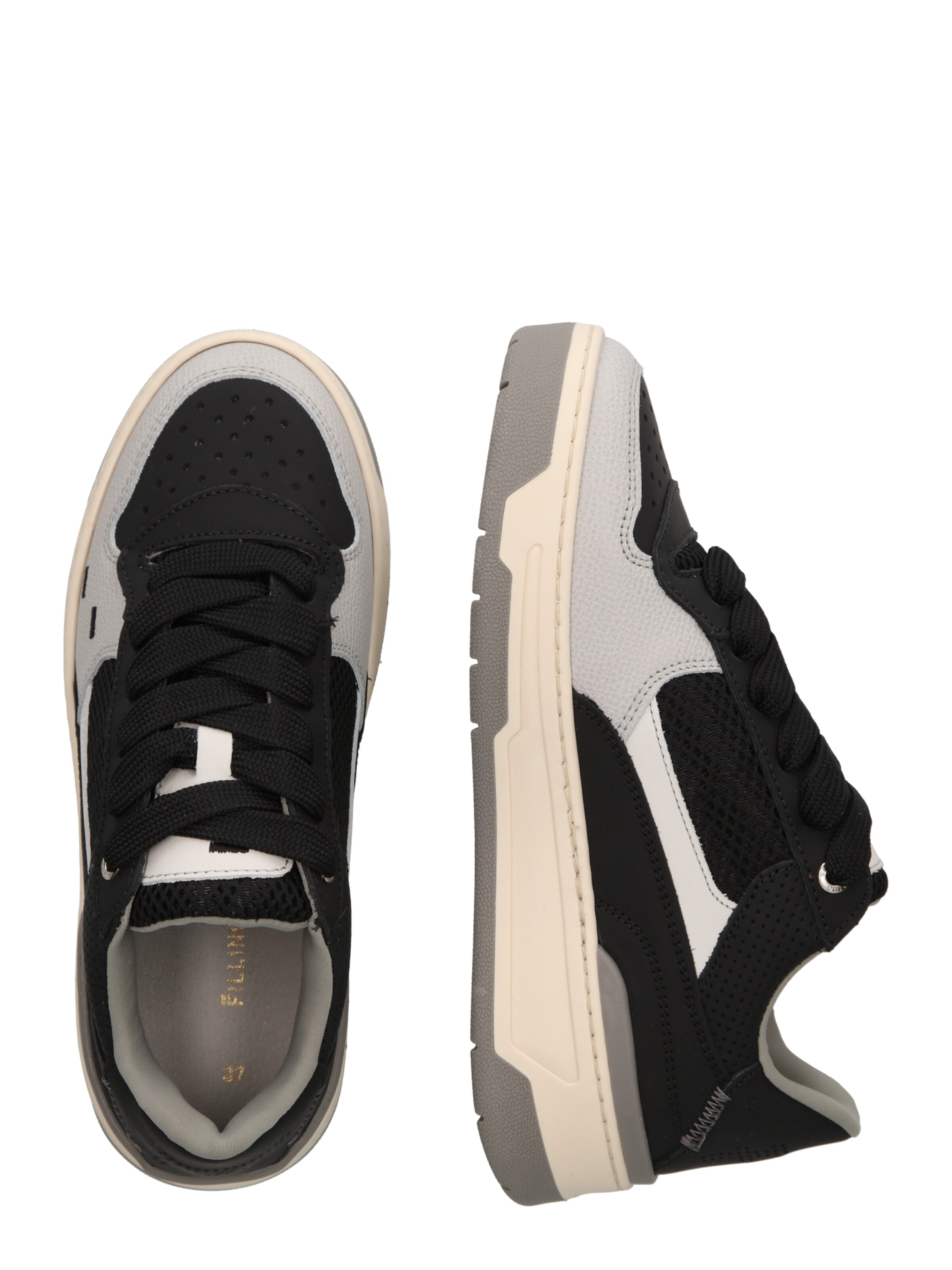 Filling Pieces Ниски маратонки 'Cruiser' в черно