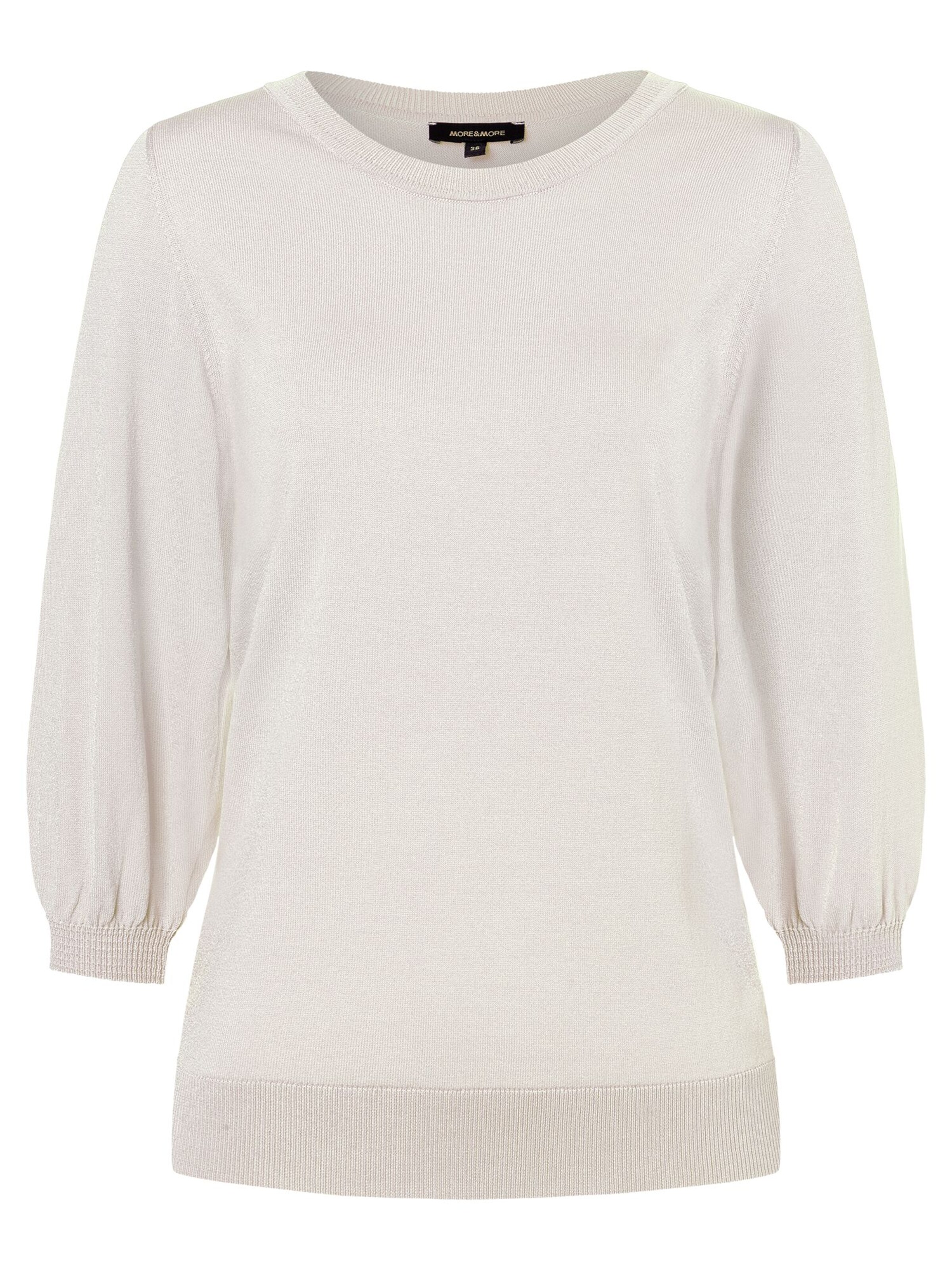 MORE & MORE Pullover in Beige: Vorderseite