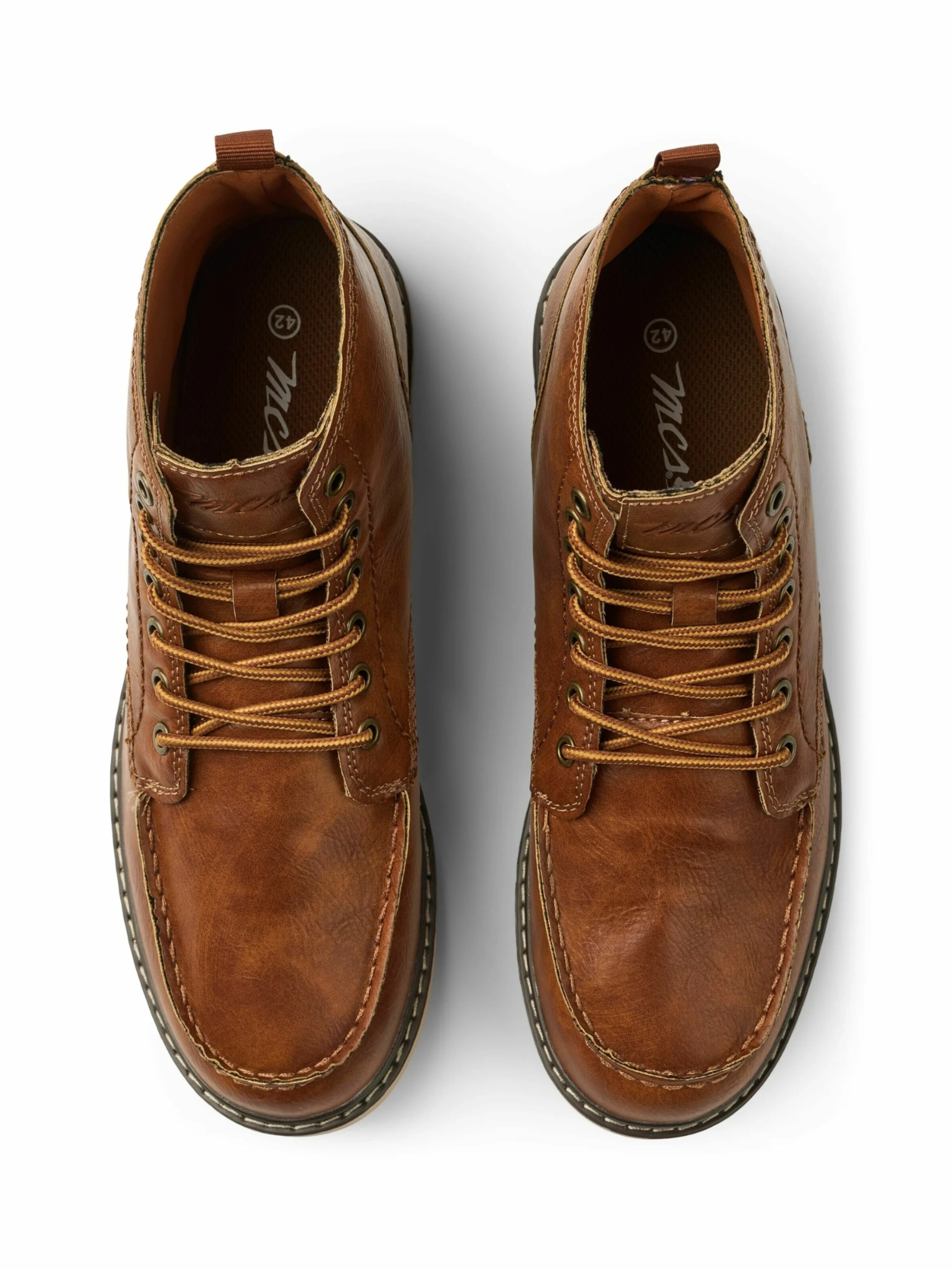 MCS Nauhabootsit 'M9A' värissä ruskea