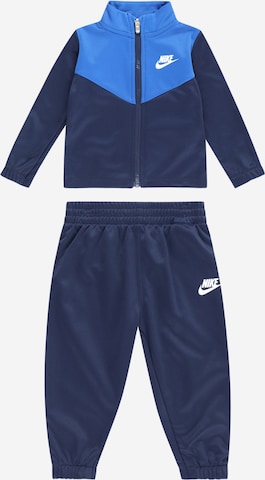 Nike Sportswear Jogginganzug in Blau: Vorderseite