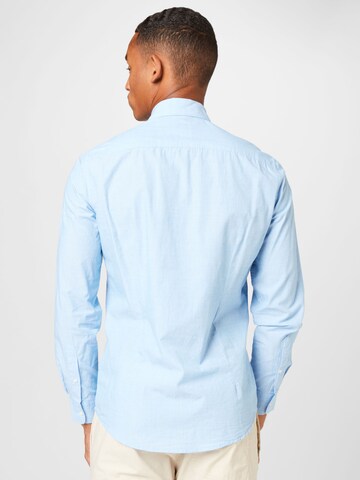 Pepe Jeans Button Up Shirt 'FENTON' in Blue