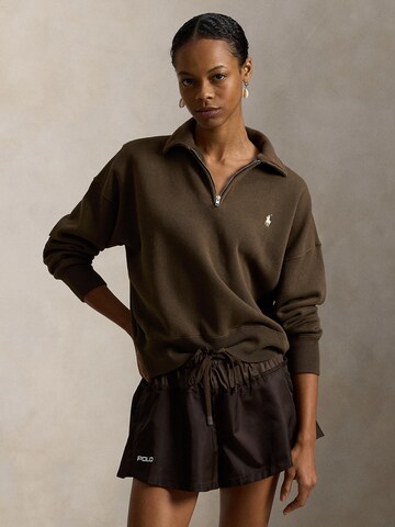 Polo Ralph Lauren Μπλούζα φούτερ σε καφέ: μπροστά