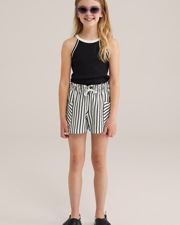 Regular Pantalon WE Fashion en noir