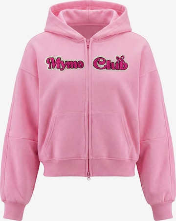 MYMO - Casaco em moletão em rosa: frente