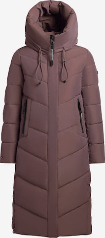 Manteau d’hiver 'Trudie' khujo en violet : devant