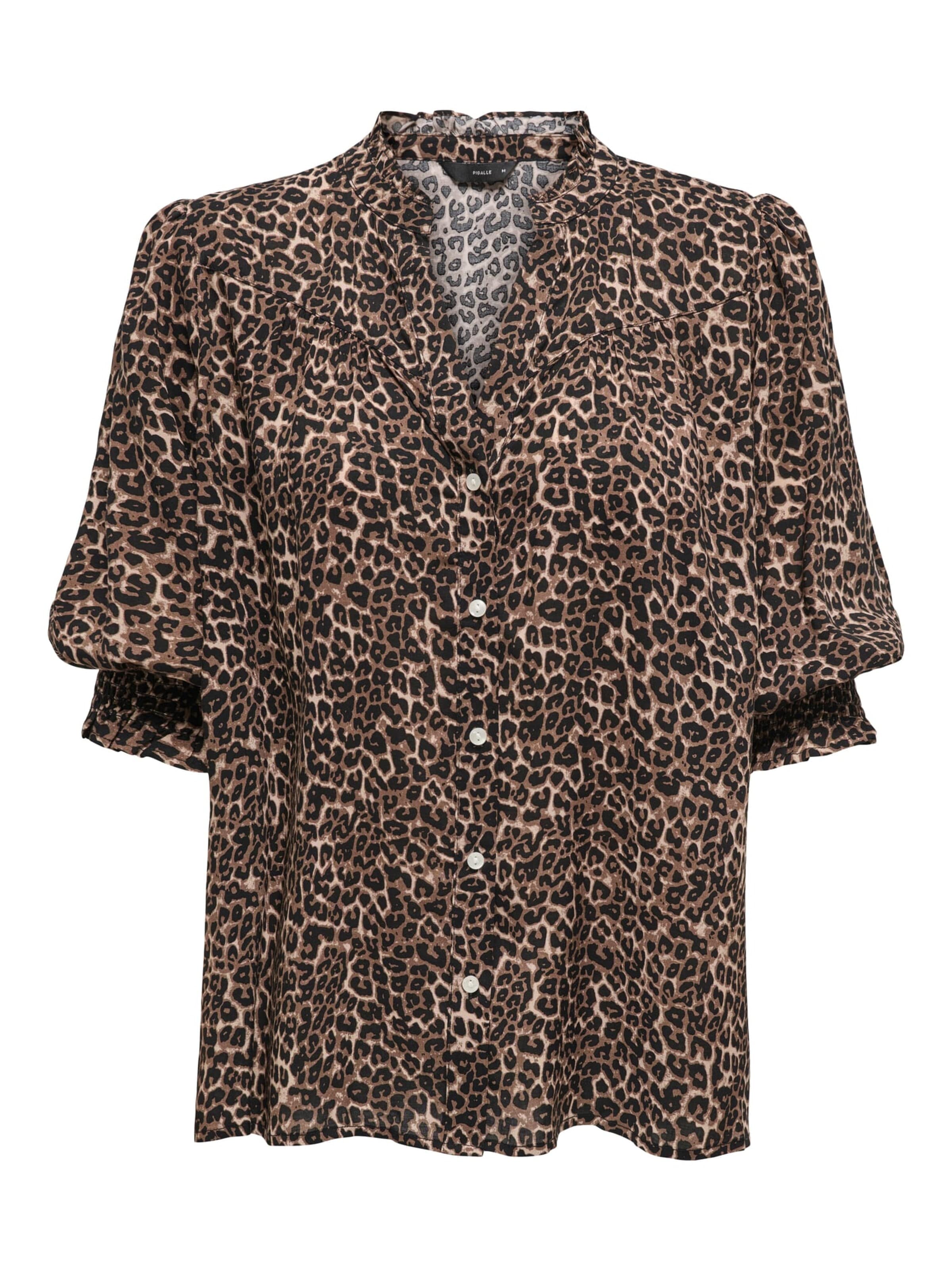 ONLY Blouse 'Raya' in Bruin: voorkant
