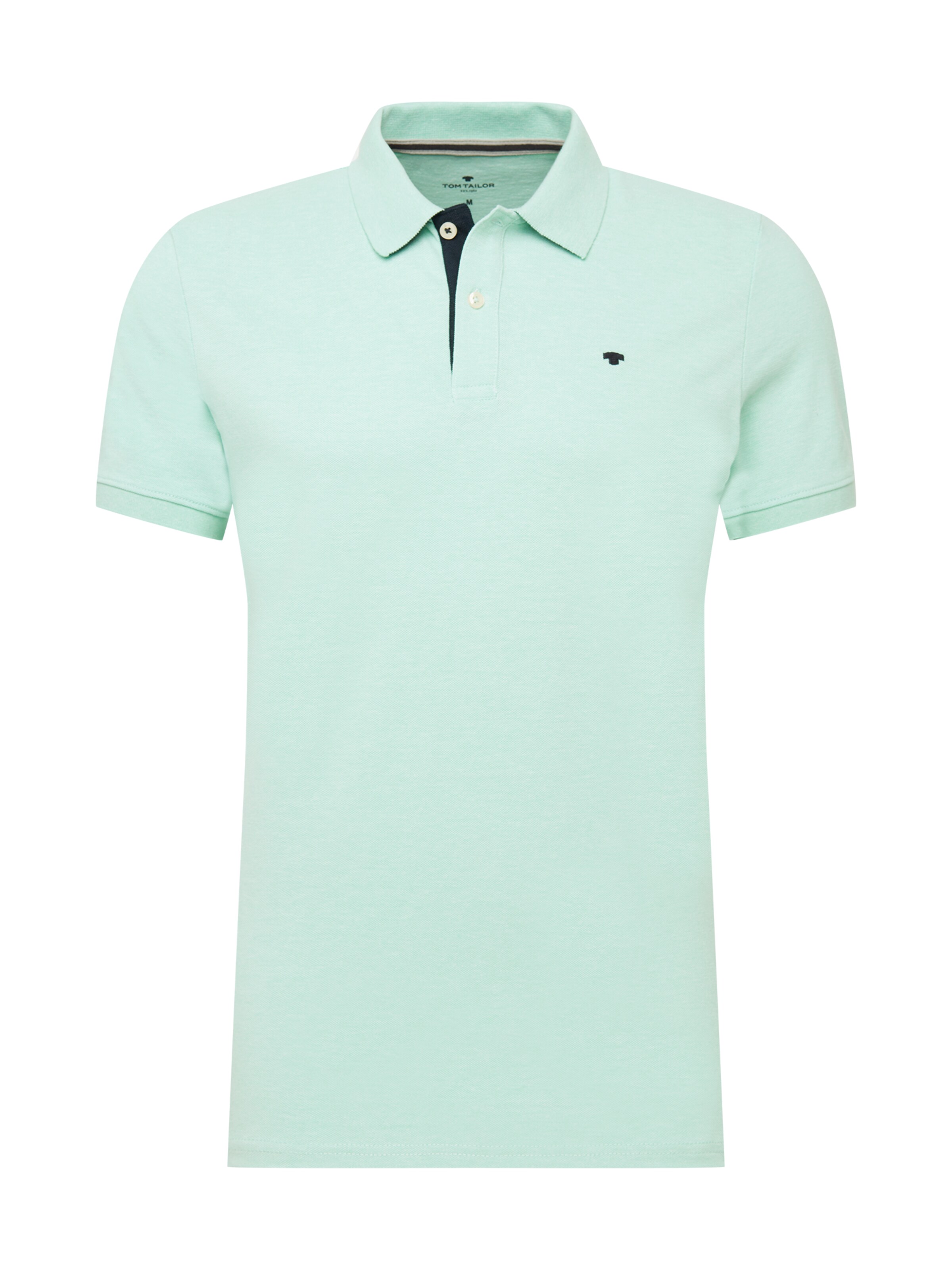 TOM TAILOR Poloshirt in Grün: Vorderseite