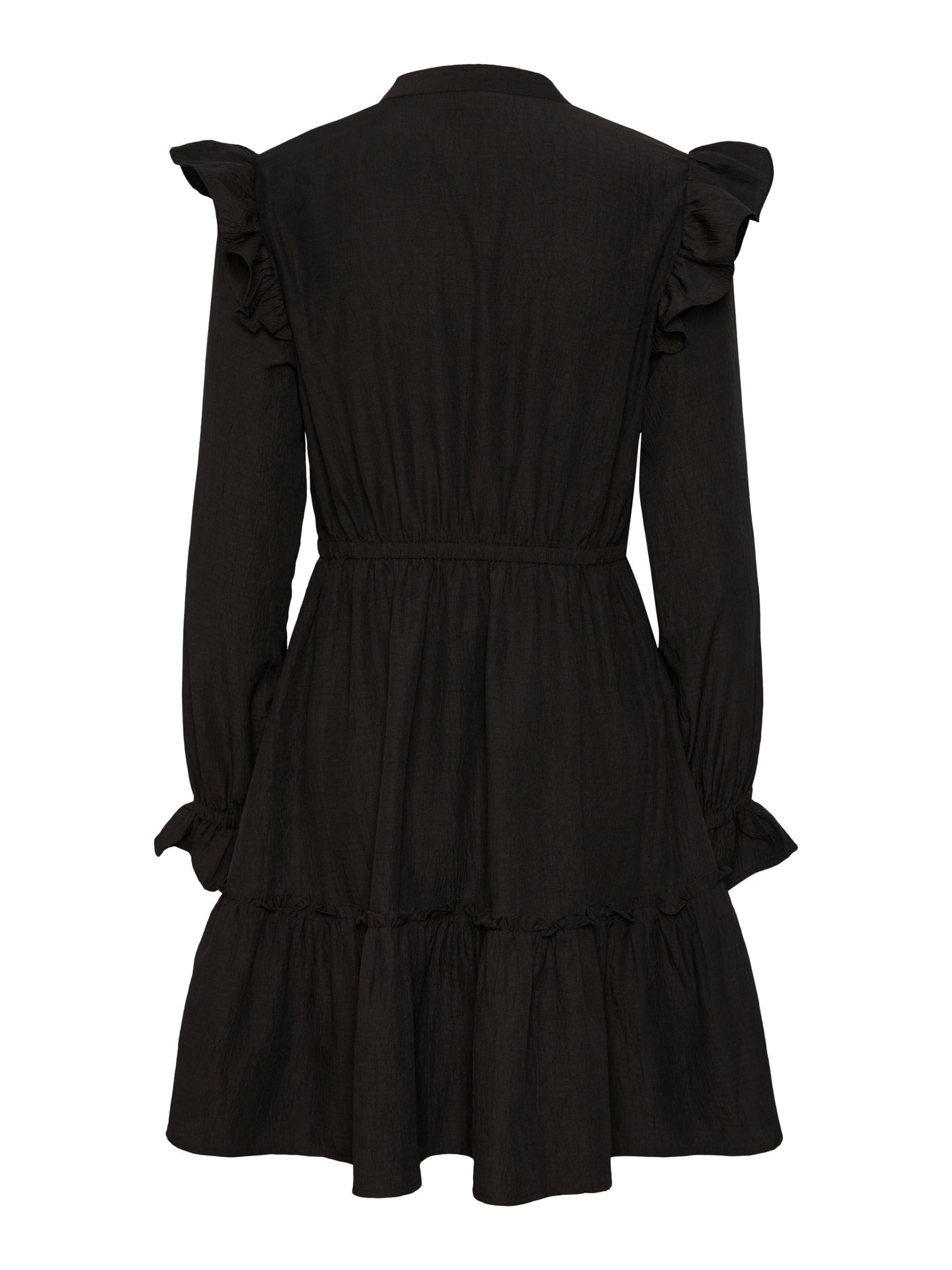 PIECES Sukienka koszulowa 'SIRASI' w kolorze czarny