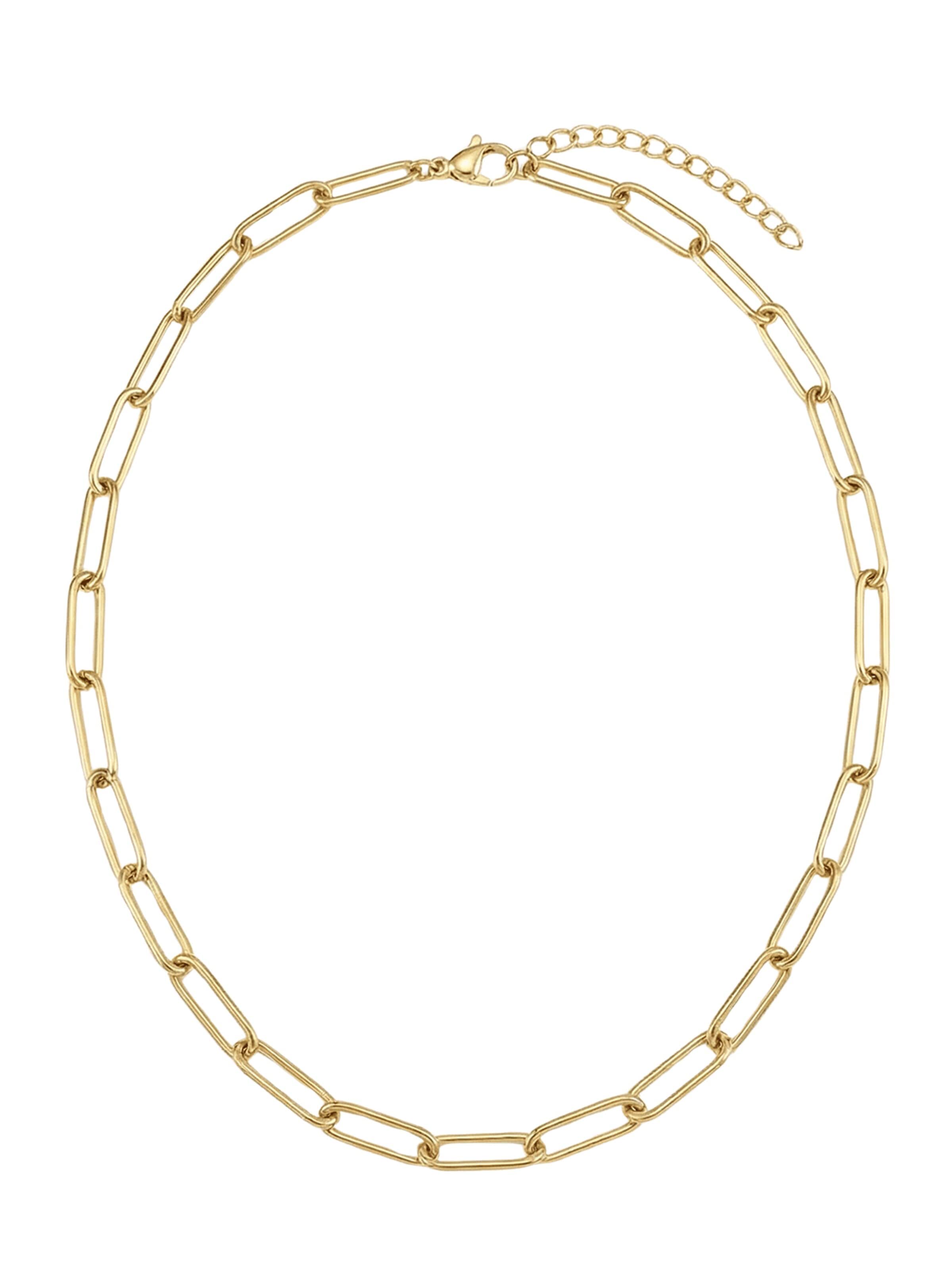 lePelou Necklace 'LINKA' in Gold: front