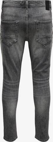 Coupe slim Jean 'Loom' Only & Sons en gris