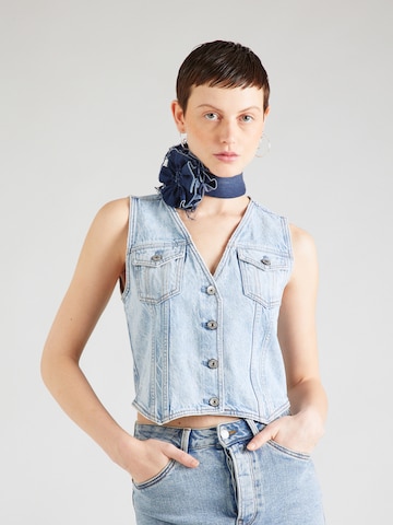 Gilet di Abercrombie & Fitch in blu: frontale