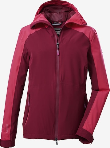 KILLTEC Outdoor jacket 'KOS 30' in Red: front