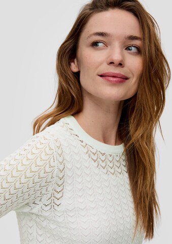 s.Oliver Pullover in Weiß